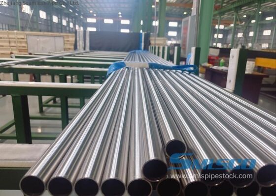 ASTM A789 Duplex Steel Seamless Tube Polished For Corrosive Media