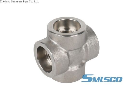 F317L Stainless Steel Forged Fitting SW Cross 6000LBS ASME B16.11